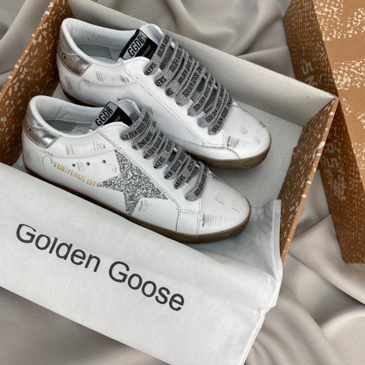 GOLDEN GOOSE SUPER STAR SİLVER MOOND